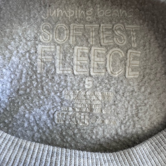 Jumping Bean Marvel Avengers Boy’s Light Gray Sweatshirt - 5 - Picture 6 of 7